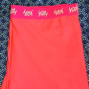Yitty ban compression shorts neon pink XL